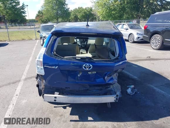 2013 Toyota Prius Two with VIN JTDZN3EU6D3228997, listed as a IAAI auction lot 43103575 with 112,731 mi miles and . Bid and sale history available at DreamBid. Image 16.