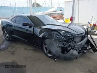 2013 Chevrolet Camaro LT with VIN 2G1FC1E36D9206115, listed as a IAAI auction lot 42117314 with 184,864 mi miles and . Bid and sale history available at DreamBid. Image 1.