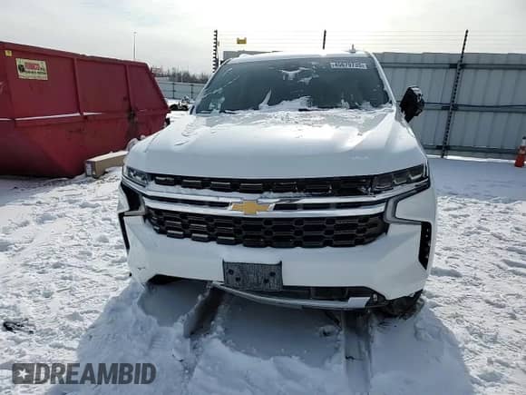 2021 Chevrolet Suburban LS с VIN 1GNSKBED6MR317414, выставлен на аукционе Copart как лот 45679735 с пробегом 26 198 миль миль и Списание • Salvage title. История ставок и продаж доступна на DreamBid. Изображение 14.