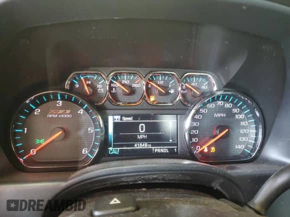 2019 Chevrolet Silverado 2500HD LT with VIN 1GC1KSEG5KF228639, listed as a Copart auction lot 65738515 with 41,649 mi miles and Salvage title. Bid and sale history available at DreamBid. Image 9.