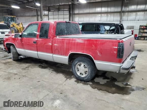 1996 GMC Sierra 1500 z VIN 1GTEC19R4TE535666, wystawiony jako Copart lot #46123325 z przebiegiem 138 991 mil mil oraz Szkoda całkowita • Salvage title. Historia ofert i sprzedaży dostępna na DreamBid. Obrazek 2.