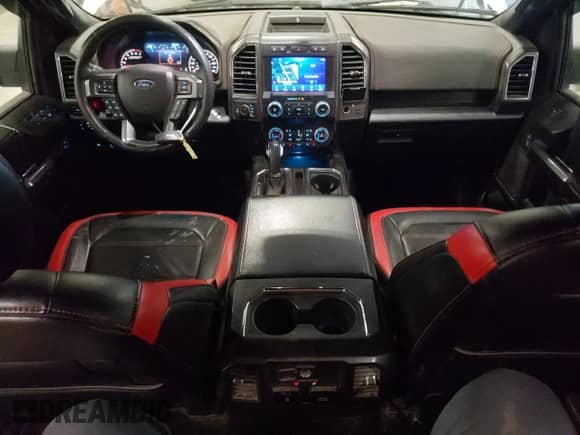 2020 Ford F-150 XL with VIN 1FTEW1E59LFB06348, listed as a Copart auction lot 67216415 with 108,973 mi miles and Salvage title. Bid and sale history available at DreamBid. Image 8.