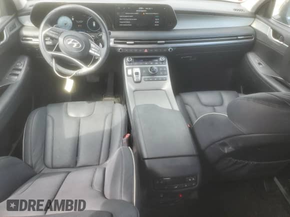2023 Hyundai Palisade SEL with VIN KM8R4DGE5PU561653, listed as a Copart auction lot 81014425 with 63,627 mi miles and Salvage title. Bid and sale history available at DreamBid. Image 8.