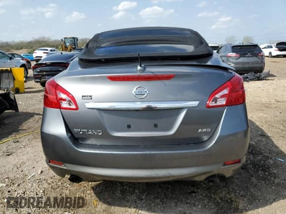 2014 Nissan Murano with VIN JN8AZ1FY5EW302437, listed as a Copart auction lot 54912135 with 107,376 mi miles and Salvage title. Bid and sale history available at DreamBid. Image 6.