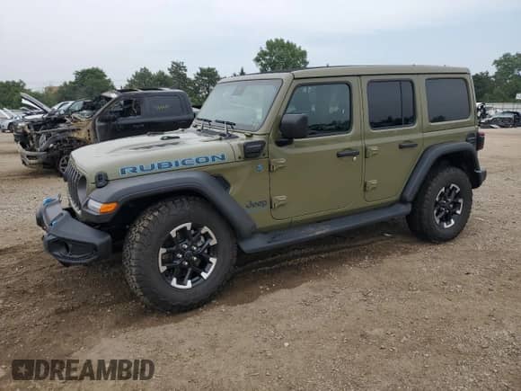 2025 Jeep Wrangler Rubicon с VIN 1C4RJXR61SW513701, выставлен на аукционе Copart как лот 59692735 с пробегом 4 778 миль миль и Списание • Salvage title. История ставок и продаж доступна на DreamBid. Изображение 1.