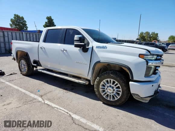 2023 Chevrolet Silverado 3500HD High Country с VIN 1GC4YVEY0PF118255, выставлен на аукционе Copart как лот 59708195 с пробегом 75 478 миль миль и Списание • Salvage title. История ставок и продаж доступна на DreamBid. Изображение 4.