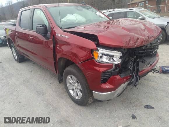 2023 Chevrolet Silverado 1500 LT with VIN 1GCUDDE88PZ333015, listed as a IAAI auction lot 41620991 with Not provided miles and . Bid and sale history available at DreamBid. Image 1.