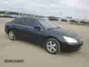 2005 Honda Accord EX-L with VIN 1HGCM558X5A118945, listed as a Copart auction lot 65771015 with 201,851 mi miles and Salvage title. Bid and sale history available at DreamBid. Image 4.