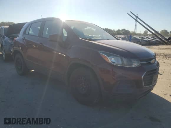 2017 Chevrolet Trax LS z VIN 3GNCJKSB5HL237383, wystawiony jako Copart lot #85877675 z przebiegiem 185 374 mil mil oraz Szkoda całkowita • Salvage title. Historia ofert i sprzedaży dostępna na DreamBid. Obrazek 4.