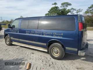 2001 Chevrolet Express с VIN 1GAHG39R511239436, выставлен на аукционе Copart как лот 43115255 с пробегом 91 398 миль миль и Чистый • Clean title. История ставок и продаж доступна на DreamBid. Изображение 2.