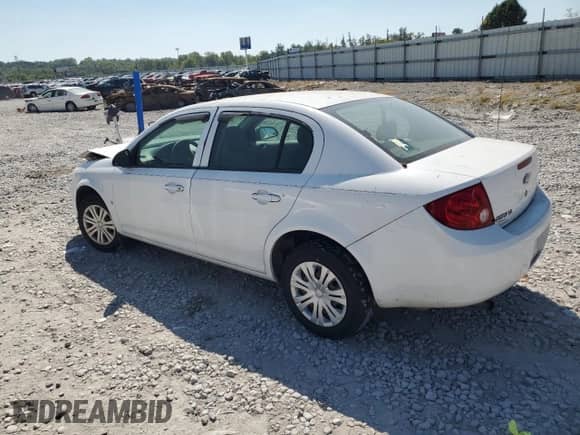 2006 Chevrolet Cobalt LS with VIN 1G1AK55F167625573, listed as a Copart auction lot 80755935 with Not provided miles and Salvage title. Bid and sale history available at DreamBid. Image 2.