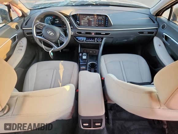 2023 Hyundai Sonata SEL with VIN KMHL14JA7PA325978, listed as a Copart auction lot 69888595 with 42,446 mi miles and Salvage title. Bid and sale history available at DreamBid. Image 8.