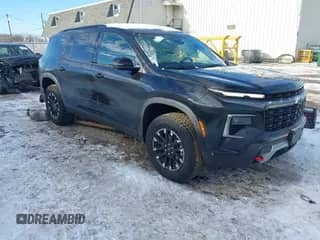 2024 Chevrolet Traverse AWD Z71 с VIN 1GNEVJKS0RJ155142, выставлен на аукционе IAAI как лот 41346737 с пробегом 15 669 миль миль и . История ставок и продаж доступна на DreamBid. Изображение 1.