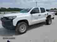 2024 Chevrolet Colorado 4WD Work Truck with VIN 1GCGTBEC6R1124897, listed as a Copart auction lot 59235665 with 14,521 mi miles and Salvage title. Bid and sale history available at DreamBid. Image 1.