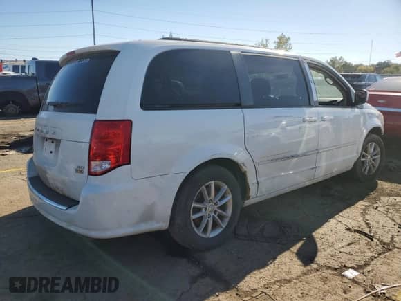2014 Dodge Grand Caravan SXT with VIN 2C4RDGCG2ER206091, listed as a Copart auction lot 86155385 with Not provided miles and Clean title. Bid and sale history available at DreamBid. Image 3.