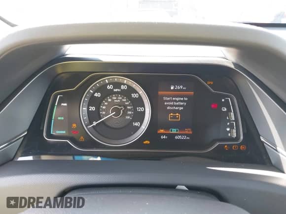 2022 Hyundai Ioniq Blue with VIN KMHC65LC6NU275429, listed as a IAAI auction lot 42510299 with 60,522 mi miles and . Bid and sale history available at DreamBid. Image 7.