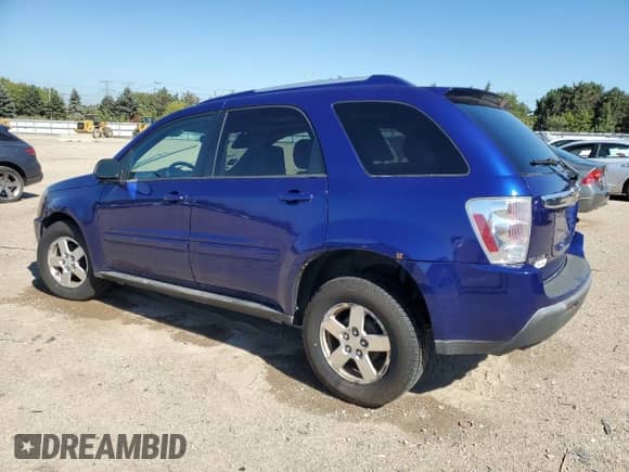 2005 Chevrolet Equinox LT с VIN 2CNDL73F956187993, выставлен на аукционе Copart как лот 80662615 с пробегом 82 624 миль миль и Списание • Salvage title. История ставок и продаж доступна на DreamBid. Изображение 2.