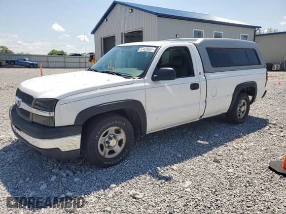 2004 Chevrolet Silverado 1500 Work Truck with VIN 1GCEC14X84Z120477, listed as a Copart auction lot 57429665 with 262,170 mi miles and Clean title. Bid and sale history available at DreamBid. Image 1.