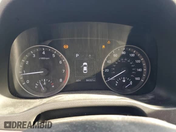 2018 Hyundai Elantra SEL with VIN 5NPD84LF6JH309252, listed as a Copart auction lot 81614785 with 84,097 mi miles and Salvage title. Bid and sale history available at DreamBid. Image 9.