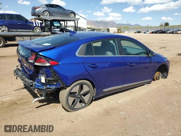2022 Hyundai Ioniq SEL с VIN KMHC85LC7NU282769, выставлен на аукционе Copart как лот 54235035 с пробегом Не указан миль и Чистый • Clean title. История ставок и продаж доступна на DreamBid. Изображение 3.