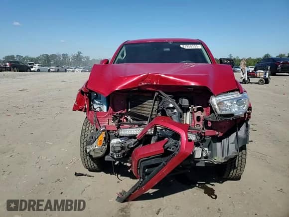 2020 Toyota Tacoma SR with VIN 3TMCZ5AN5LM353734, listed as a Copart auction lot 81958555 with 105,361 mi miles and Salvage title. Bid and sale history available at DreamBid. Image 13.