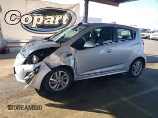 2016 Chevrolet Spark LT with VIN KL8CL6S02GC650163, listed as a Copart auction lot 80895075 with 50,094 mi miles and Salvage title. Bid and sale history available at DreamBid. Image 1.