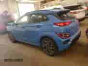 2022 Hyundai Kona N Line with VIN KM8K3CA35NU859025, listed as a Copart auction lot 64951235 with 42,269 mi miles and Salvage title. Bid and sale history available at DreamBid. Image 2.