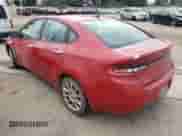 2013 Dodge Dart Limited with VIN 1C3CDFCAXDD107410, listed as a Copart auction lot 81161725 with Not provided miles and Clean title. Bid and sale history available at DreamBid. Image 2.