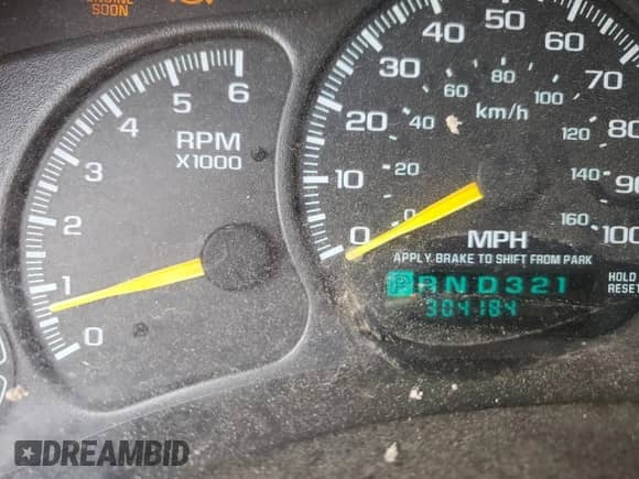 2000 GMC Sierra 1500 SLE с VIN 2GTEK19T0Y1382548, выставлен на аукционе Copart как лот 54320265 с пробегом 304 184 миль миль и Списание • Salvage title. История ставок и продаж доступна на DreamBid. Изображение 9.