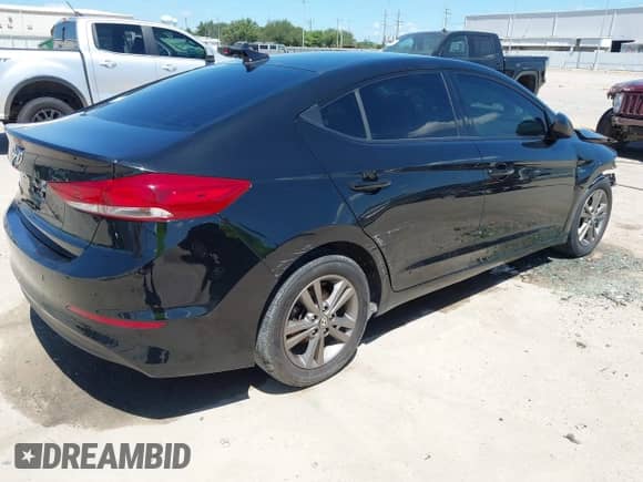 2018 Hyundai Elantra SEL with VIN 5NPD84LF3JH287730, listed as a IAAI auction lot 42694988 with 178,751 mi miles and . Bid and sale history available at DreamBid. Image 4.