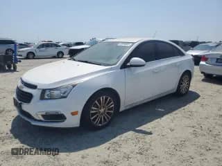 2015 Chevrolet Cruze ECO с VIN 1G1PH5SBXF7246503, выставлен на аукционе Copart как лот 60096665 с пробегом 145 599 миль миль и Чистый • Clean title. История ставок и продаж доступна на DreamBid. Изображение 1.