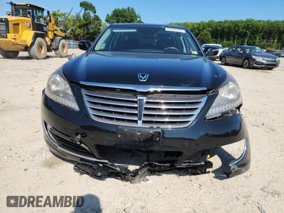 2016 Hyundai Equus Signature with VIN KMHGH4JH3GU102443, listed as a Copart auction lot 65938425 with 45,899 mi miles and Salvage title. Bid and sale history available at DreamBid. Image 5.