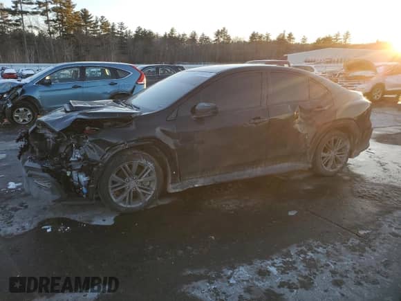 2023 Subaru WRX with VIN JF1VBAA65P9823639, listed as a Copart auction lot 41861455 with 21,990 mi miles and Salvage title. Bid and sale history available at DreamBid. Image 1.