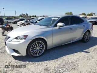 2015 Lexus IS 250 with VIN JTHBF1D29F5078554, listed as a Copart auction lot 80752815 with 105,358 mi miles and Salvage title. Bid and sale history available at DreamBid. Image 1.
