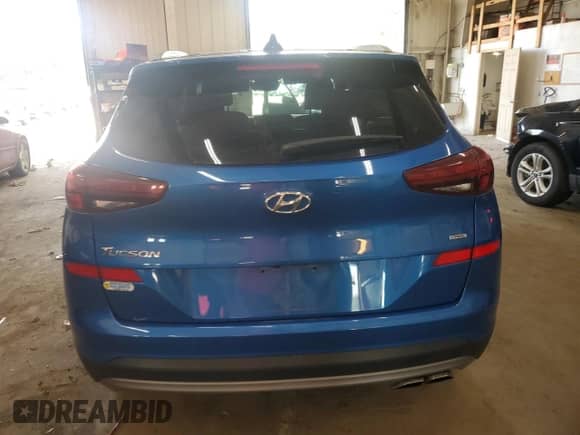 2020 Hyundai Tucson Limited with VIN KM8J3CAL4LU125467, listed as a Copart auction lot 80824535 with 85,927 mi miles and Salvage title. Bid and sale history available at DreamBid. Image 6.