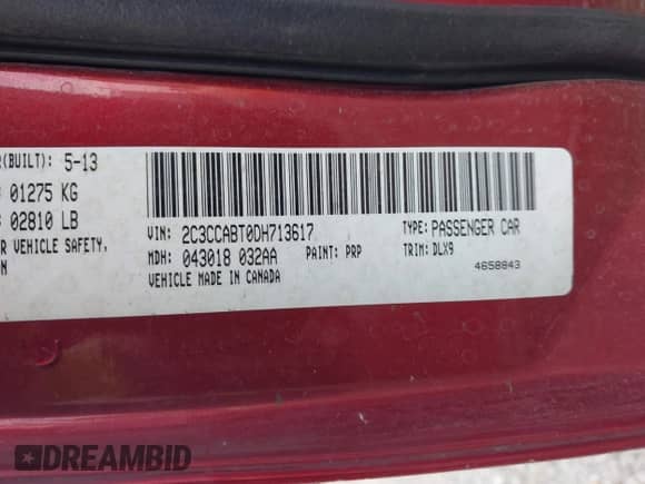 2013 Chrysler 300 S с VIN 2C3CCABT0DH713617, выставлен на аукционе IAAI как лот 42480575 с пробегом 92 754 миль миль и . История ставок и продаж доступна на DreamBid. Изображение 9.