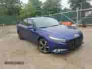 2022 Hyundai Elantra Limited with VIN 5NPLP4AG4NH059574, listed as a Copart auction lot 68421795 with 42,146 mi miles and Salvage title. Bid and sale history available at DreamBid. Image 13.