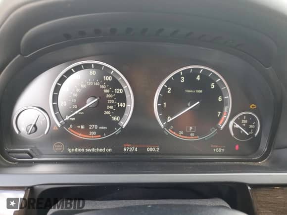 2011 BMW 7 Series с VIN WBAKX8C59BC198053, выставлен на аукционе Copart как лот 61238865 с пробегом 97 274 миль миль и Чистый • Clean title. История ставок и продаж доступна на DreamBid. Изображение 9.