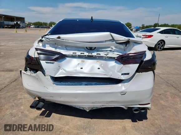 2023 Toyota Camry XSE with VIN 4T1K61AKXPU810702, listed as a Copart auction lot 80150455 with 36,329 mi miles and Salvage title. Bid and sale history available at DreamBid. Image 6.