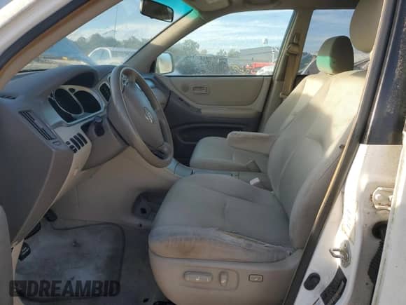 2004 Toyota Highlander with VIN JTEGP21A140021020, listed as a Copart auction lot 84836615 with Not provided miles and Clean title. Bid and sale history available at DreamBid. Image 7.