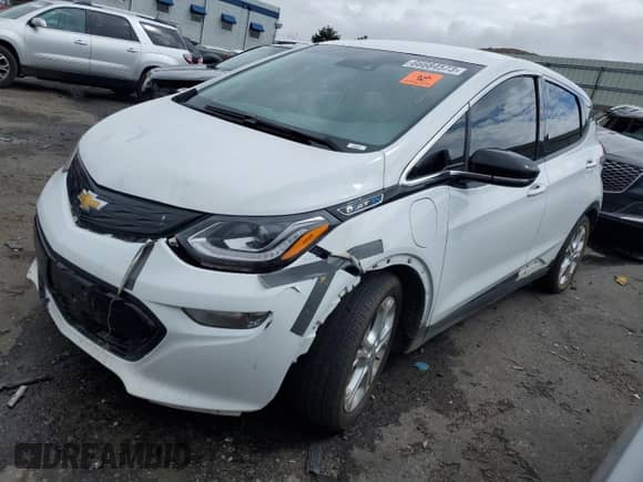 2020 Chevrolet Bolt EV LT z VIN 1G1FY6S08L4139835, wystawiony jako Copart lot #66684573 z przebiegiem 107 279 mil mil oraz . Historia ofert i sprzedaży dostępna na DreamBid. Obrazek 1.
