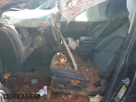2017 Chevrolet Colorado 4WD Z71 with VIN 1GCPTDE14H1160726, listed as a Copart auction lot 57105235 with Not provided miles and Salvage title. Bid and sale history available at DreamBid. Image 7.