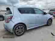2018 Chevrolet Sonic LT with VIN 1G1JD6SG9J4107606, listed as a Copart auction lot 84048875 with 60,206 mi miles and Salvage title. Bid and sale history available at DreamBid. Image 3.