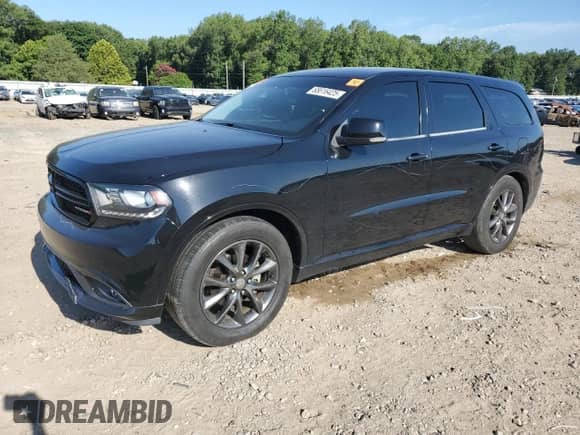 2018 Dodge Durango GT with VIN 1C4RDHDG3JC213154, listed as a Copart auction lot 65616425 with 150,372 mi miles and Salvage title. Bid and sale history available at DreamBid. Image 1.