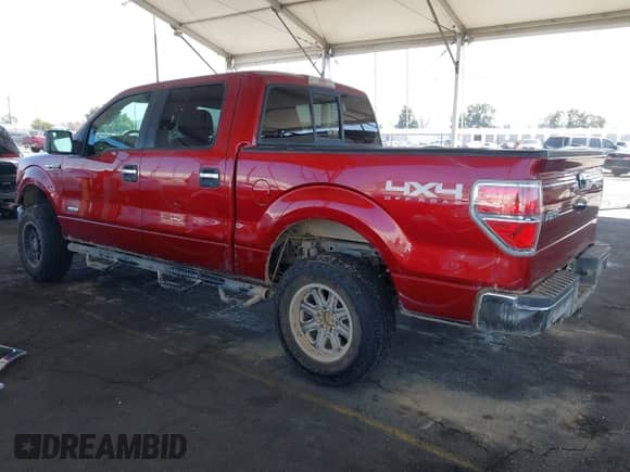 2013 Ford F-150 Lariat with VIN 1FTFW1ET5DKE88227, listed as a IAAI auction lot 43330750 with 140,077 mi miles and . Bid and sale history available at DreamBid. Image 3.