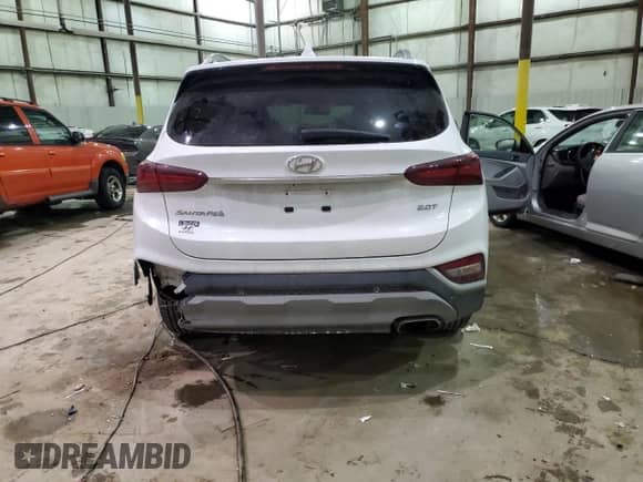 2019 Hyundai Santa Fe Limited z VIN 5NMS53AA4KH073040, wystawiony jako Copart lot #41859855 z przebiegiem 98 904 mil mil oraz Szkoda całkowita • Salvage title. Historia ofert i sprzedaży dostępna na DreamBid. Obrazek 6.