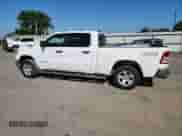 2023 Ram 1500 Big Horn with VIN 1C6SRFMT1PN628076, listed as a Copart auction lot 71742945 with 76,500 mi miles and Salvage title. Bid and sale history available at DreamBid. Image 2.