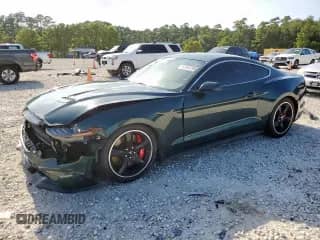 2019 Ford Mustang Bullitt z VIN 1FA6P8K09K5504611, wystawiony jako Copart lot #67043705 z przebiegiem 33 913 mil mil oraz Czysty tytuł • Clean title. Historia ofert i sprzedaży dostępna na DreamBid. Obrazek 1.