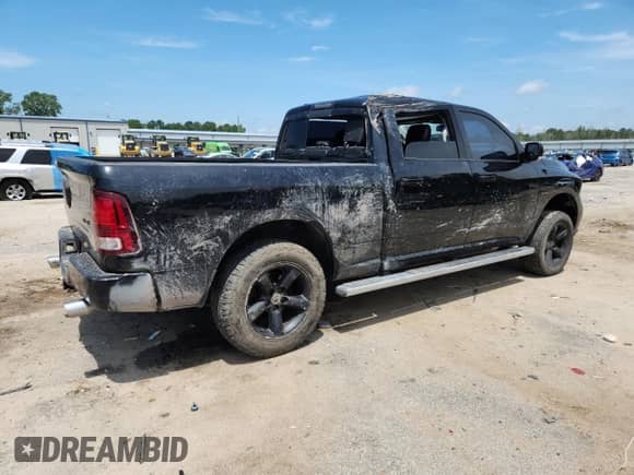 2015 Ram 1500 Sport with VIN 1C6RR7UT9FS543037, listed as a Copart auction lot 66272875 with 182,187 mi miles and Salvage title. Bid and sale history available at DreamBid. Image 3.