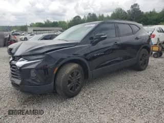 2020 Chevrolet Blazer LT z VIN 3GNKBHRSXLS623121, wystawiony jako Copart lot #49666675 z przebiegiem 57 513 mil mil oraz Szkoda całkowita • Salvage title. Historia ofert i sprzedaży dostępna na DreamBid. Obrazek 1.